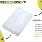 La bâche résistante de nos serres