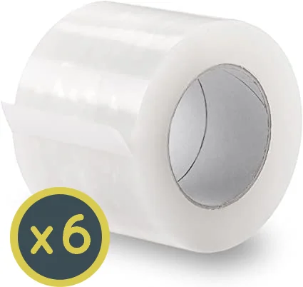 Adhésif répare bâche en carton de 6