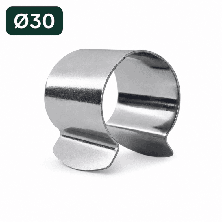 Un clips diamètre 30mm pour serre