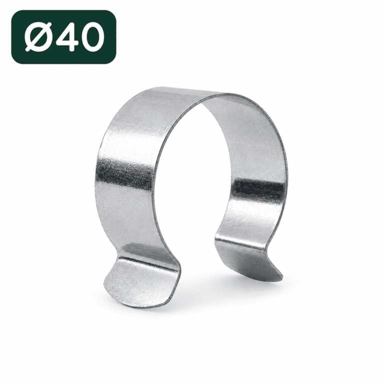 Un clips diamètre 40mm pour serre