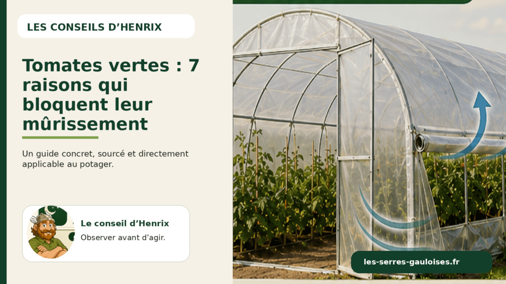 Blog - Tomates vertes : 7 raisons qui bloquent leur mûrissement