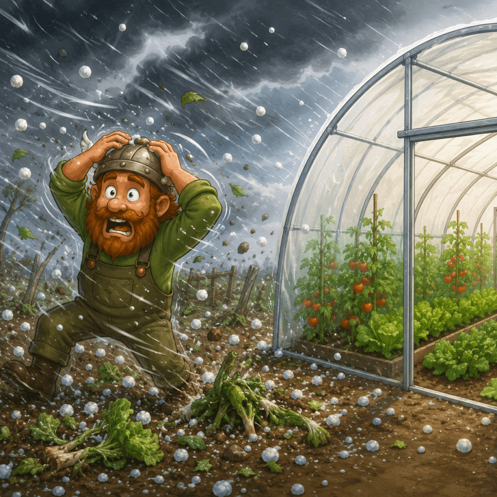9 bonnes raisons de cultiver sous serre 3 Proteger les cultures