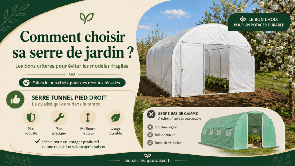 comment choisir sa serre de jardin